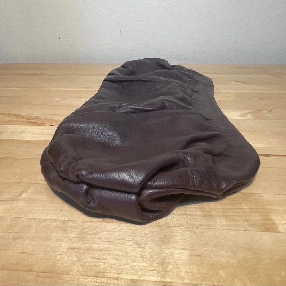 Arden B Genuine Leather Clutch Bag Vintage Evening Purse Wristlet Handbag